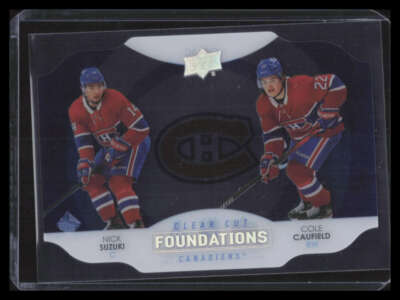 2021-22 Upper Deck Clear Cut Foundations CCFSC Nick Suzuki Cole