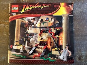 LEGO 7621: Indiana Jones and the Lost Tomb - 100% Complete - Unused Stickers