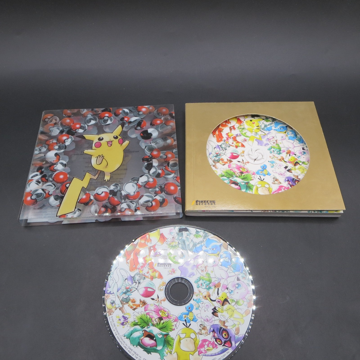 Pokemon Best Collection Soundtrack CD with Sleeve Pikachu Records