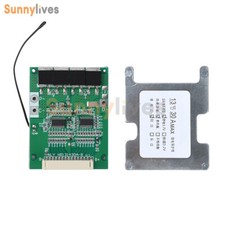 13S 48V 30A Li-Ion Battery Protection BMS PCB Board with Equalization for e-bike