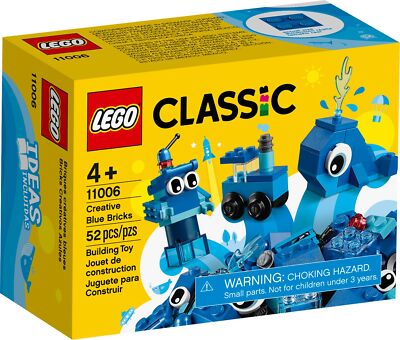 LEGO Creative Blue Bricks LEGO Classic (11006) 673419317092| - Main Image