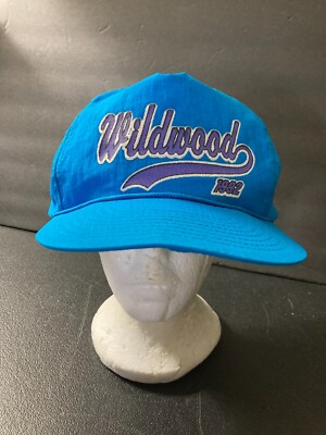 Wildwood, New Jersey Vintage 1992 Snapback Hat Retro Colors Mohr's OSFM