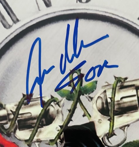 Steven Adler Signed Drum Guns N Roses Autographed Drumhead Silve GNR Photo Proof - Picture 2 of 5