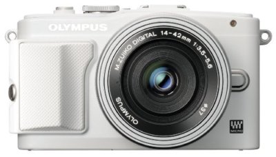 OLYMPUS Mirrorless SLR PEN Lite E PL6 EZ LKIT WHT 16.05MP Lens Kit White