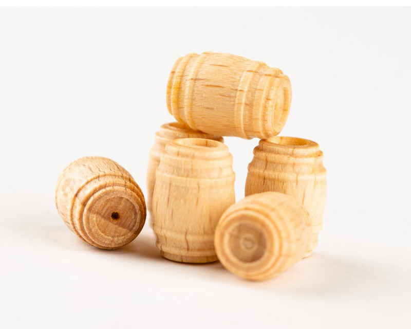 Botti in legno bosso 10 mm (10 pz) AM4120-10 - amati modellismo foto 4