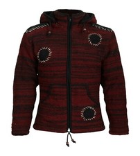 Art et Magie Pull en Laine avec Doublure Polaire Pull en Tricot pour Homme