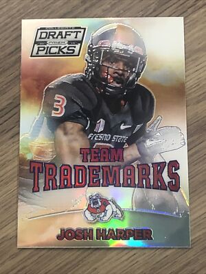 2015 Panini Prizm Draft Picks Team Trademarks #26 Josh Harper