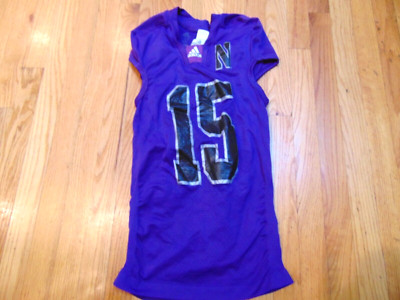 Shockweb ADIDAS TECHFIT SHOCKWEB AUTHENTIC NORTHWESTERN WILDCATS FOOTBALL JERSEY ...