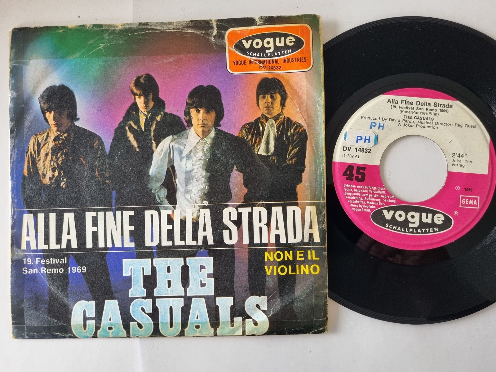 The Casuals - Alla Fine Della Strada 7'' Vinyl Germany
