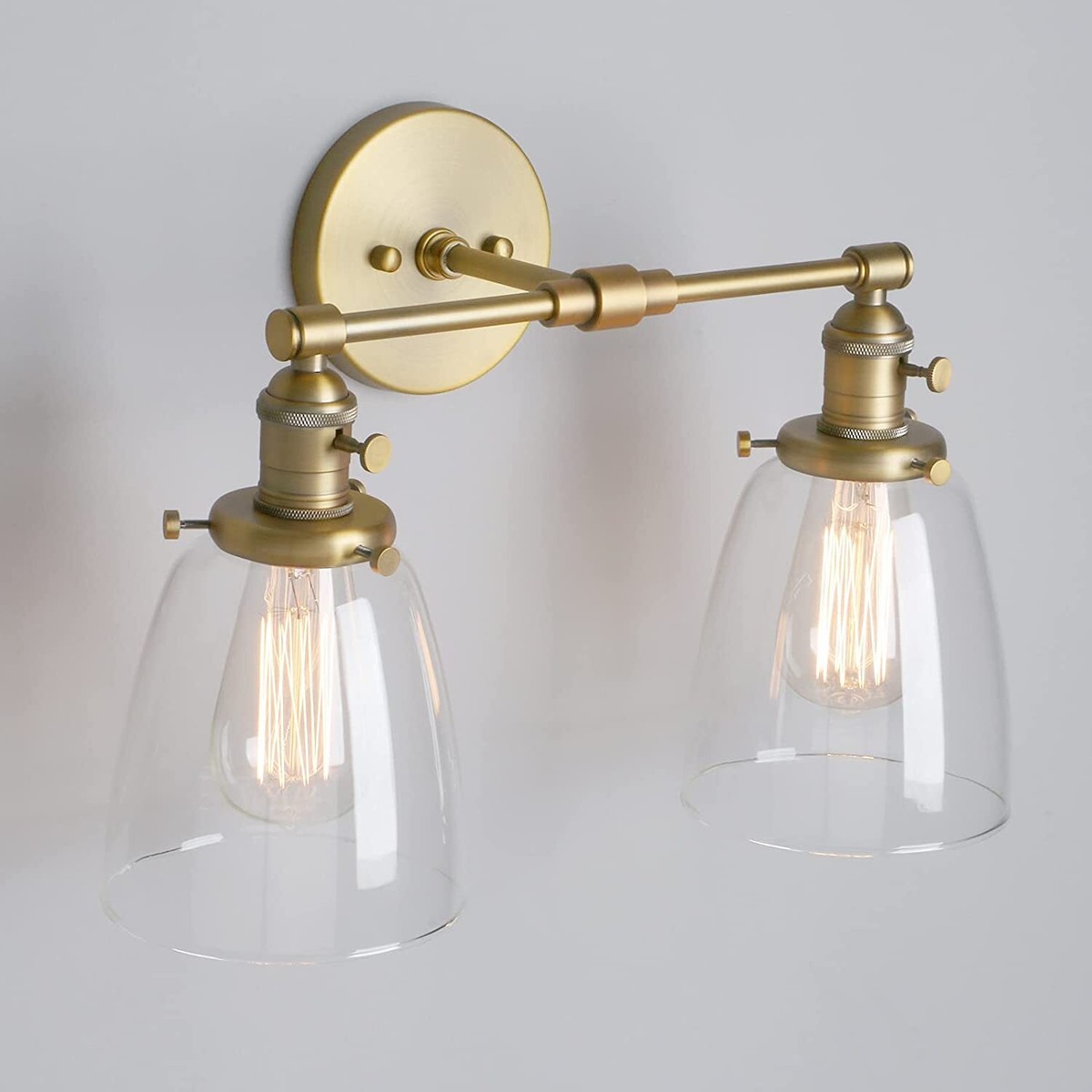 Phansthy Industrial Wall Lamp Antique Vanity Wall Sconce Light Fixture - View #8