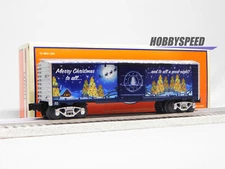 LIONEL THE NIGHT BEFORE CHRISTMAS ILLUMINATED BOXCAR O GAUGE holiday 2228140 NEW