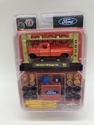 M2 MACHINES 1969 FORD F-100 RANGER 4X4 R41 GOLD CHASE Only 750