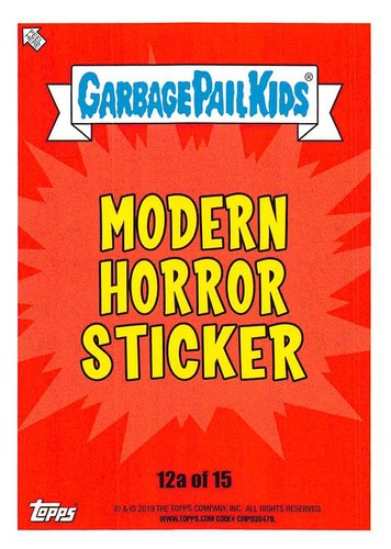 GARBAGE PAIL KIDS REVENGE OF OH, THE HORROR-IBLE PICK-A-CARD 2019 BASE STICKERS - Picture 267 of 401