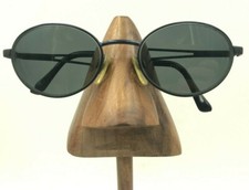 Vintage Vogue VO3231-S 478 Dark Blue Black Metal Oval Sunglasses FRAMES ONLY