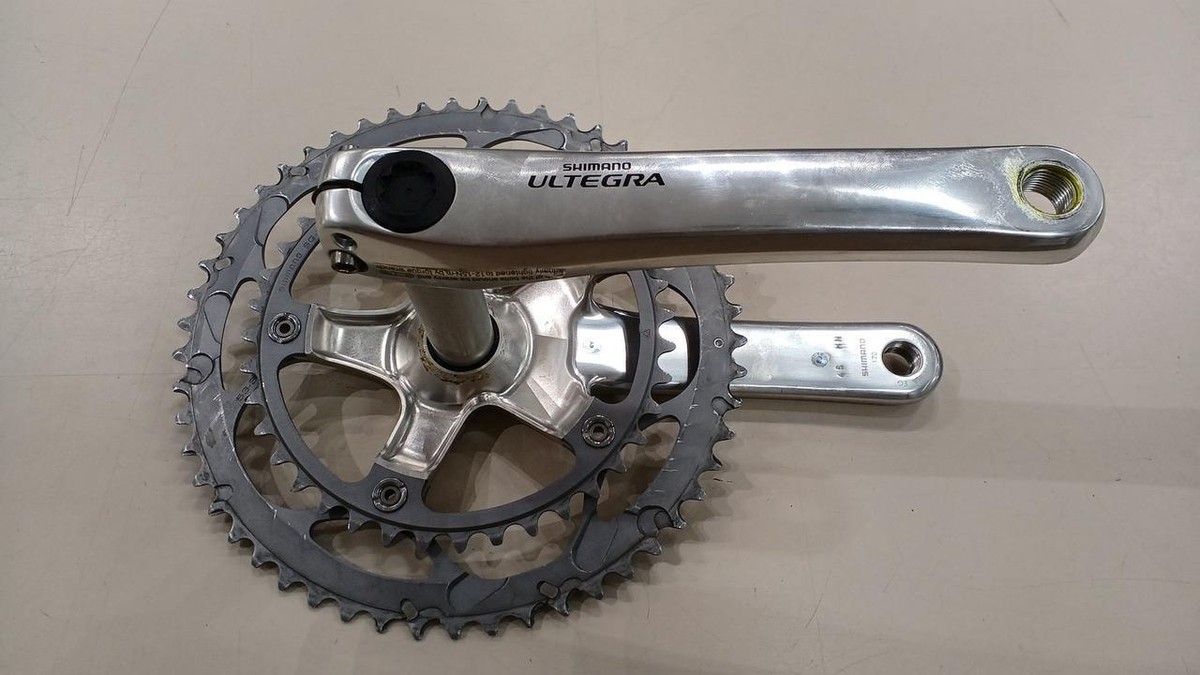 【SHIMANO】 FC6600 ULTEGRA 53/39T 170mm Shimano Ultegra FC-6600 53/39 172.5mm Crankset - Gringineer