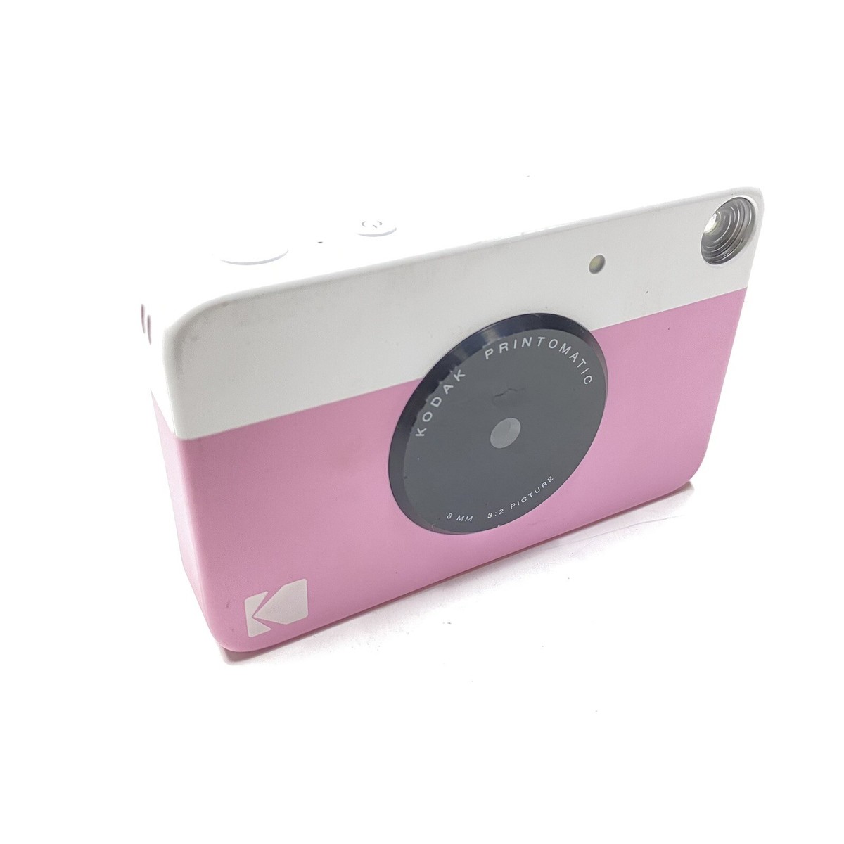 Kodak PRINTOMATIC Digital Instant Print Camera (Pink), ZINK No Back Cover!