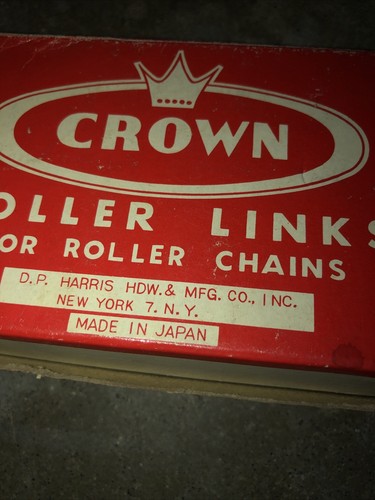 NOS CROWN Bicycle Bike Roller Chain Ref 2288 - Picture 2 of 5