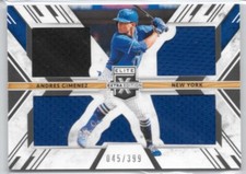 2019 Panini Elite Extra Edition Triple Silhouettes #TS-AG Andres Gimenez 45/399