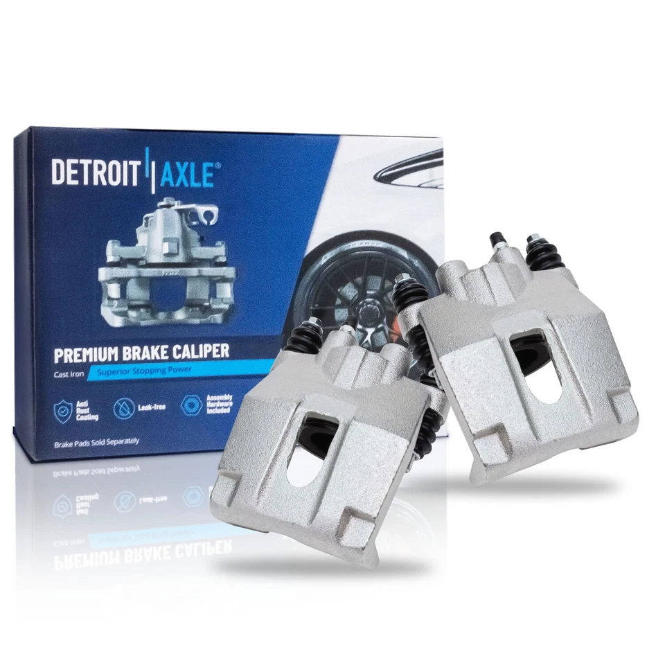 Pinza de freno delantera trasera pastilla de freno de cerámica para 05-08 Ford F-150 Lincoln Mark LT Foto 4 de 4