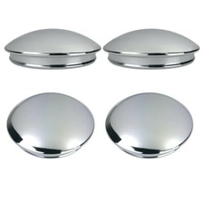 4 Baby Moon 7.5 Smoothie Rally Wheel Center Caps 8 Inch Outside Diameter