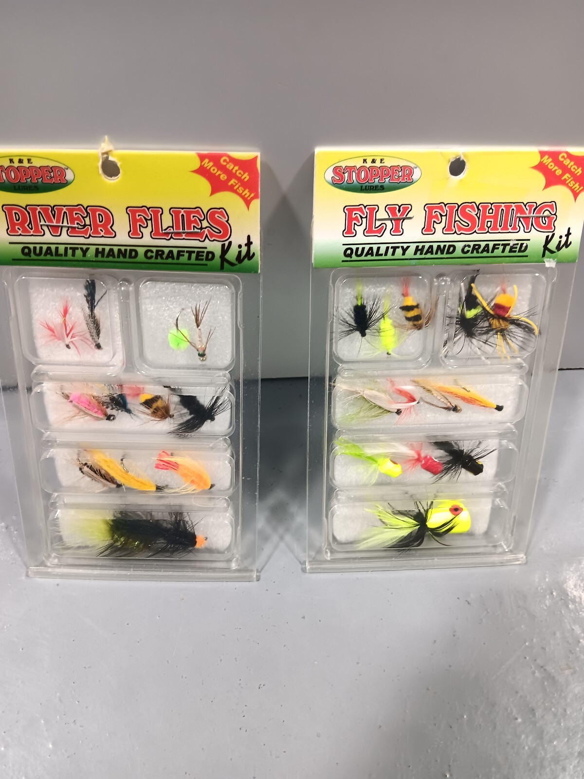 K&E STOPPER LURES FLY FISHING /RIVER FLIES | eBay