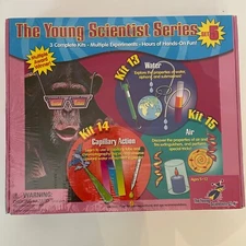 The Young Scientist Series SET 5 Science Experiments for Kids w/ Kits 13, 14, 15