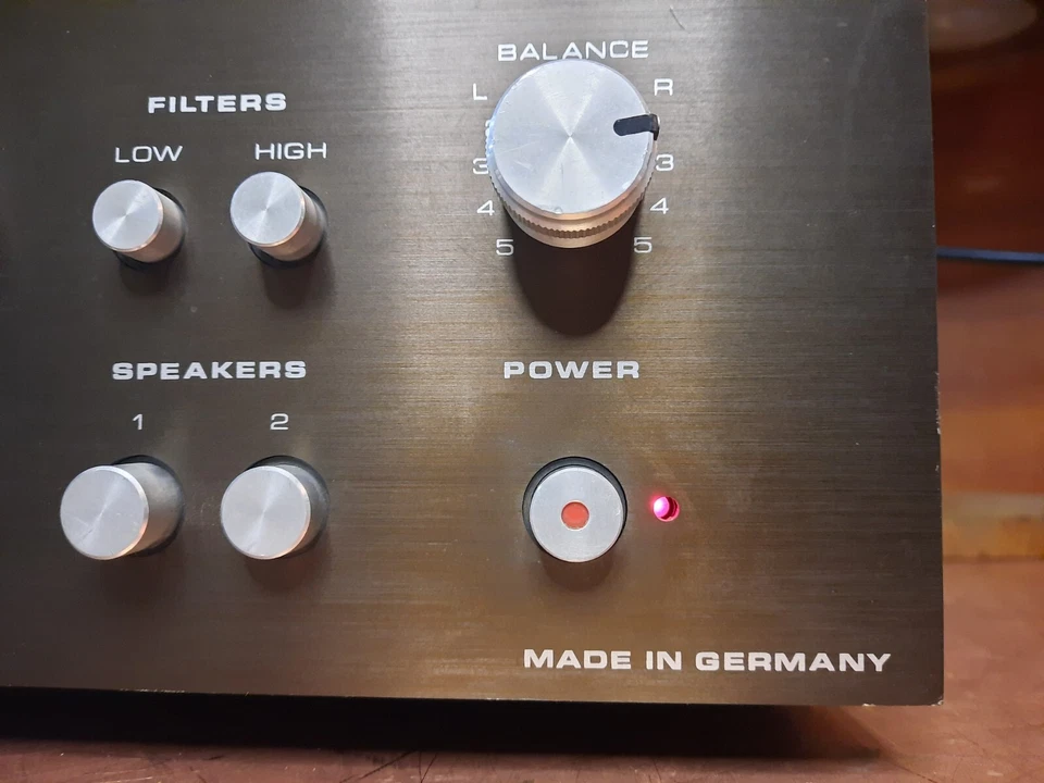 Dual CV 1200 Stereo Verstärker/Amplifier, 2x40/60W, 230V, Vintage, Germany - Bild 3 von 4