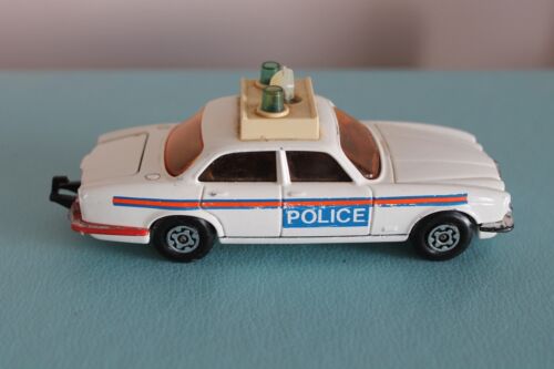 Matchbox K-66 Police JAGUAR XJ12 Diecast Car 5.2” Toy USED Superkings - Picture 2 of 9