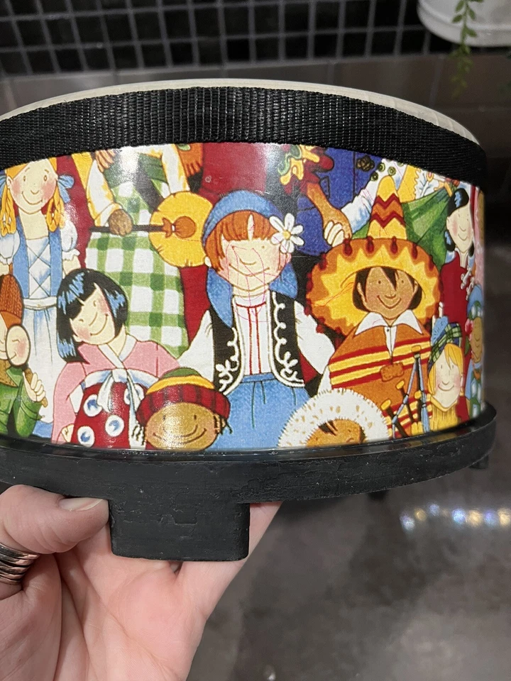 Remo RH-5010-00 Rhythm Club Floor Tom Drum - Rhythm Kids 10" alrededor del mundo Foto 4 de 4