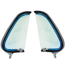 1948 1949 1950 Ford Pickup Truck Vent Window Assembly Tint Glass Pair Rhlh