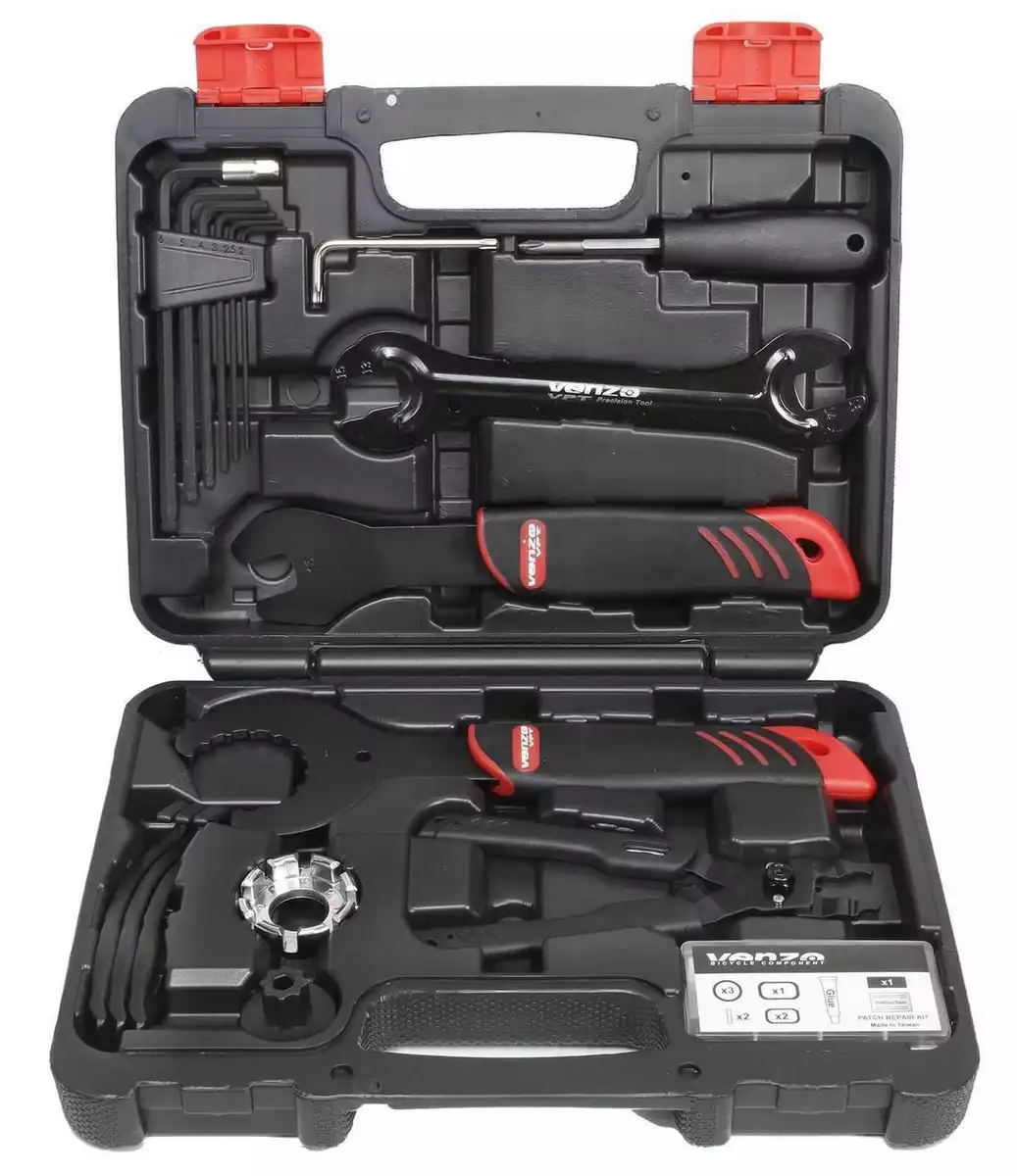 VENZO Professional Bike Bicycle Repair Tool Kit