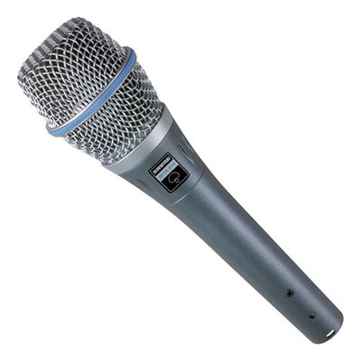 Shure Beta 87A Condenser Supercardioid Vocal Microphone. U.S. Authorized Dealer