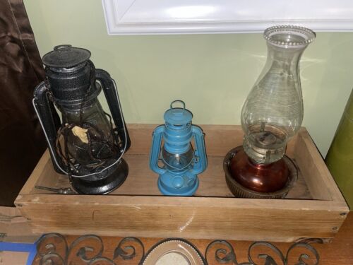 Old Vintage Lanterns All In Mint Shape
