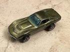 Original Hot Wheels Redline - Olive Green HK Custom Corvette!! - Free Shipping!!