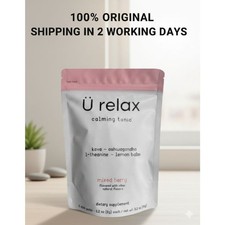 U Relax Calming tonic 15 Packets MIXED BERRY flavor relax calming drink