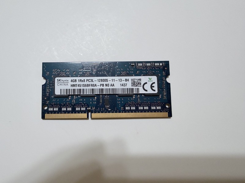 Used & Working Hynix 4GB (1 x 4GB) PC3L-12800S(DDR3-1600) Memory