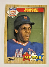 Dwight Gooden 1987 Topps #603 MLB Baseball All-Star Insert Card Mets