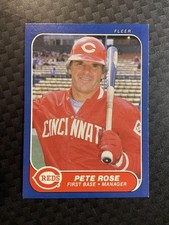 Nm-MT Pete Rose #191 1986 Fleer Cincinnati Reds