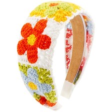 Vovii Crochet Headband for Women, Knitted 1 Count Pack of 1 , colourful
