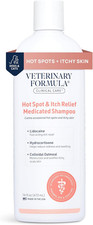 Veterinary Formula Hot Spot  Itch Relief Medicated Shampoo for Dogs Cats 16 oz.