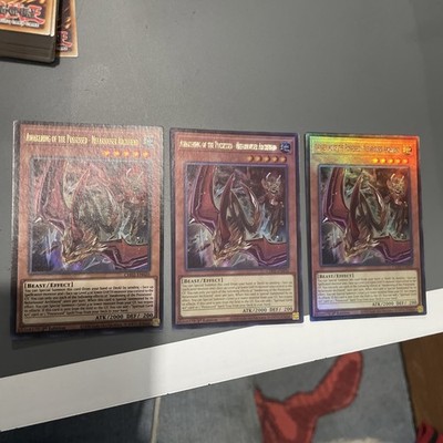 X3! Playset Awakening Of The Possessed-Nefariouser Archfiend CH02-EN020 UR NM FS