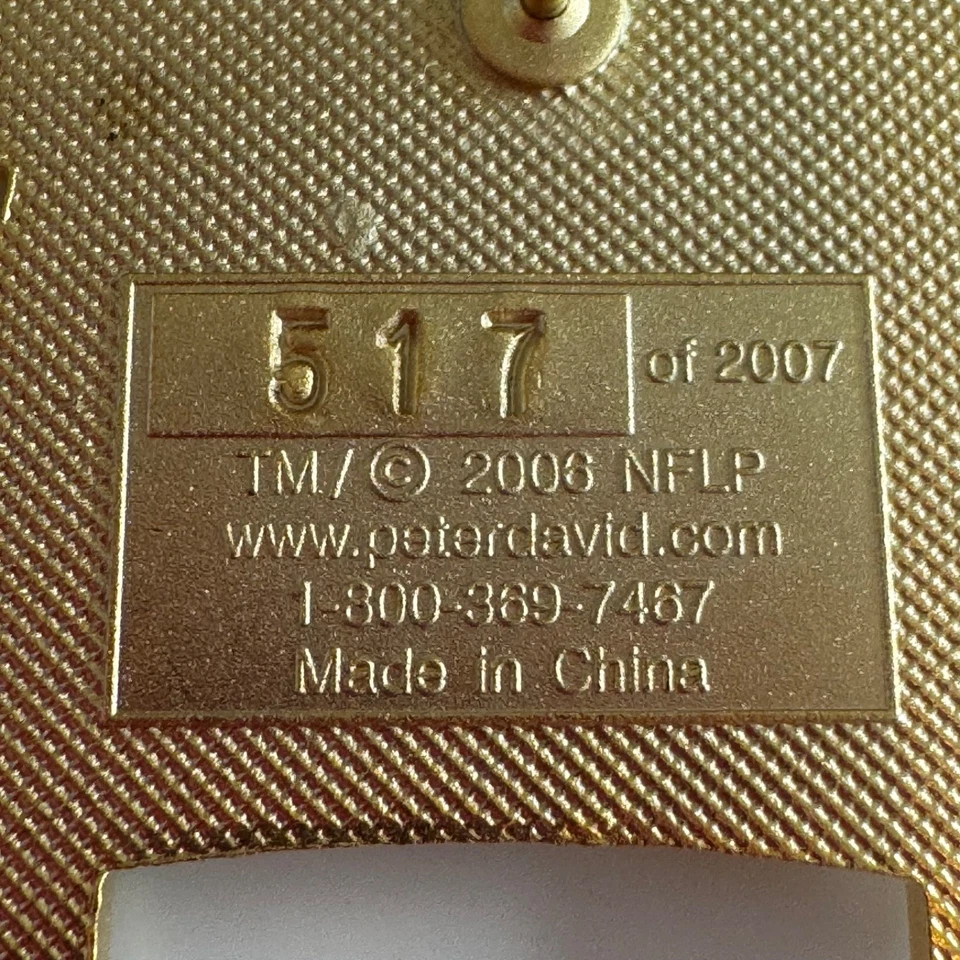 Super Bowl XLI Limited Edition Pin 2007 Indianapolis Colts NICE! Miami Palm Tree - Image 4 of 4