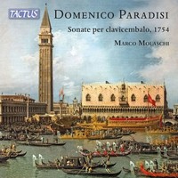 Audio Cd - Domenico Paradisi - Sonate Per Clavicembalo, 1754 - Tactus -D- Neu