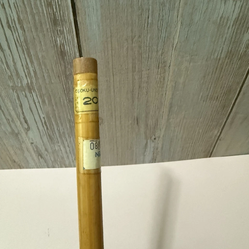 Cepillo de caligrafía Boku-Undo Japón #20105 y barra de tinta #30102 bambú fude sumi Foto 4 de 4