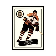 1994 Parkhurst Missing Link 1956-57 Vic Stasiuk Boston Bruins #169