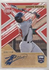 2019 Elite Extra Edition 15U National Team Signatures Red Joseph Brown Auto n1u