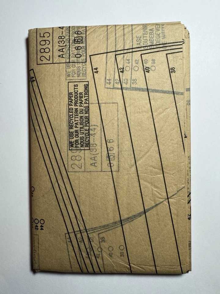 Simplicity 2895 men's Frock Coat, shirt and vest Sizes 46-52 UNCUT (F) - Image 3 of 4