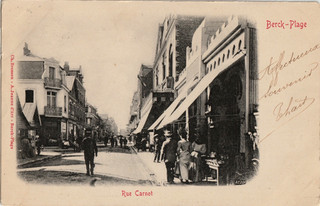 CPA 62 BERCK PLAGE RUE CARNOT.