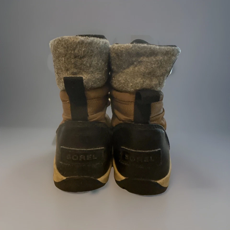 Botas de Nieve Impermeables Sorel Juvenil, Cordones Ajustables, Talla 1, Unisex Foto 4 de 4