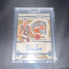 2021-22 Panini Chronicles Jerry West Hall of Fame Autographs Auto #HOF-JWS Lake…